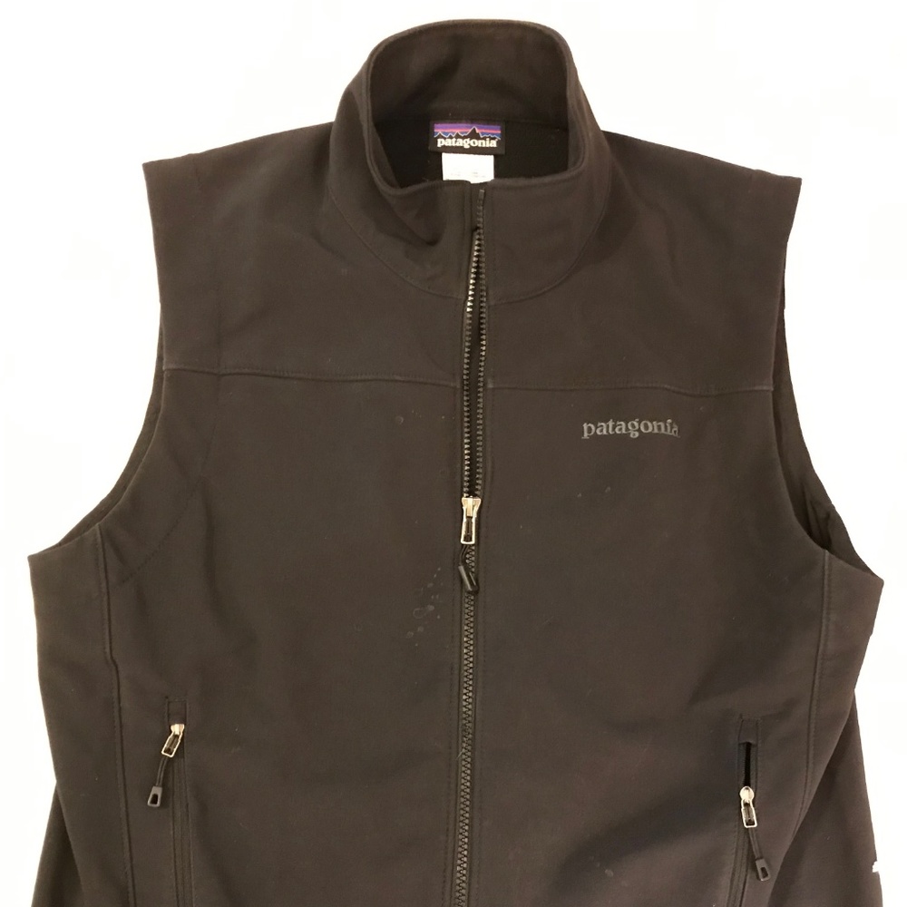 Black Patagonia Soft-Shell Vest